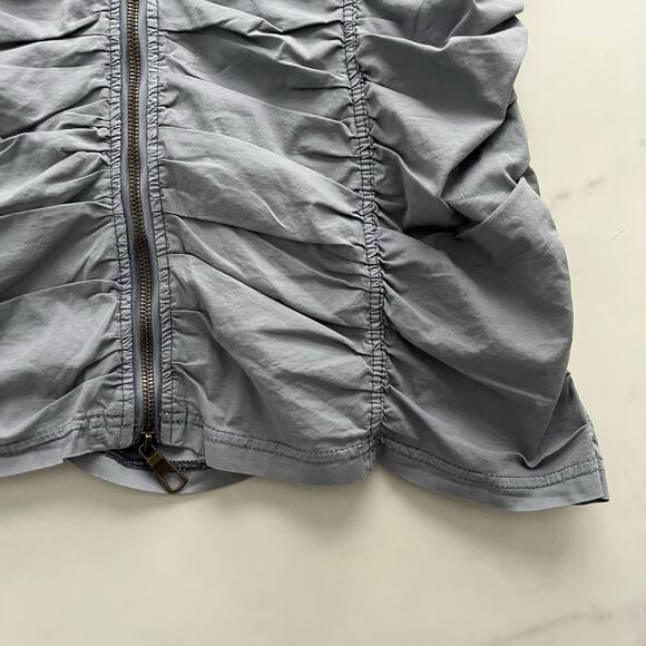 XCVI Wearables Fiore Jacket Dress Riverdale Blue Size M Outdoor Utility Coastal - Picture 7 of 9